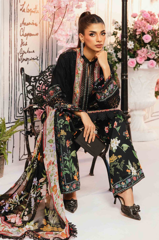 M PRINTS BY MARIA B UNSTITCHED 3PC | MPT-2610-B