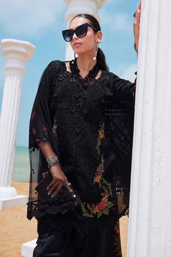 MARIA B LUXURY LAWN UNSTITCHED 2025 D-01