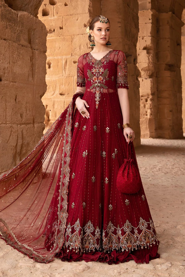 MARIA B LUXURY UN-STICHED 3 PC|3B