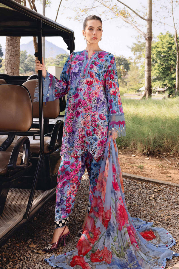 M.PRINTC BY |MARIA B| UN-STITCHED 3PC | MPT-2902-B