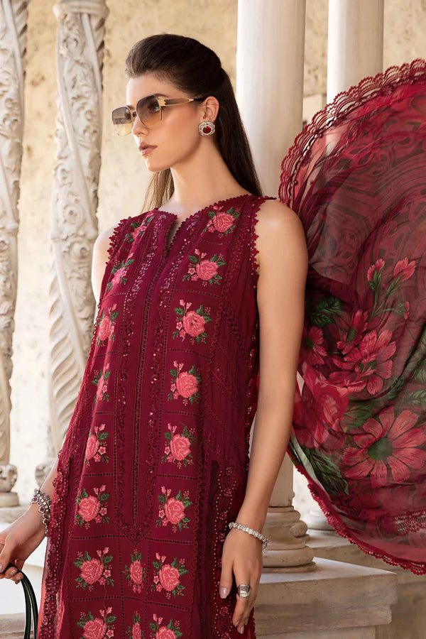 MARIA B EID LUXURY LAWN UN-STITCHED 3PC | D-05