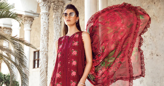 MARIA B EID LUXURY LAWN UN-STITCHED 3PC | D-05