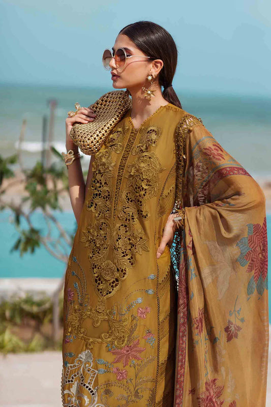 MARIA B LUXURY LAWN UNSTITCHED 2025 D-06