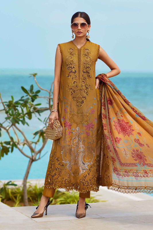 MARIA B LUXURY LAWN UNSTITCHED 2025 D-06
