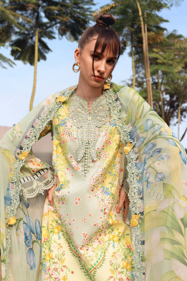 M.PRINTS BY | MARIA B | UN-STITCHED 3PC | MPT-2908-B