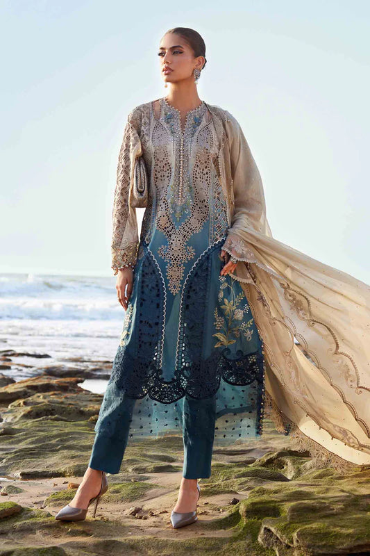 MARIA B LUXURY LAWN UNSTITCHED 2025 D-08