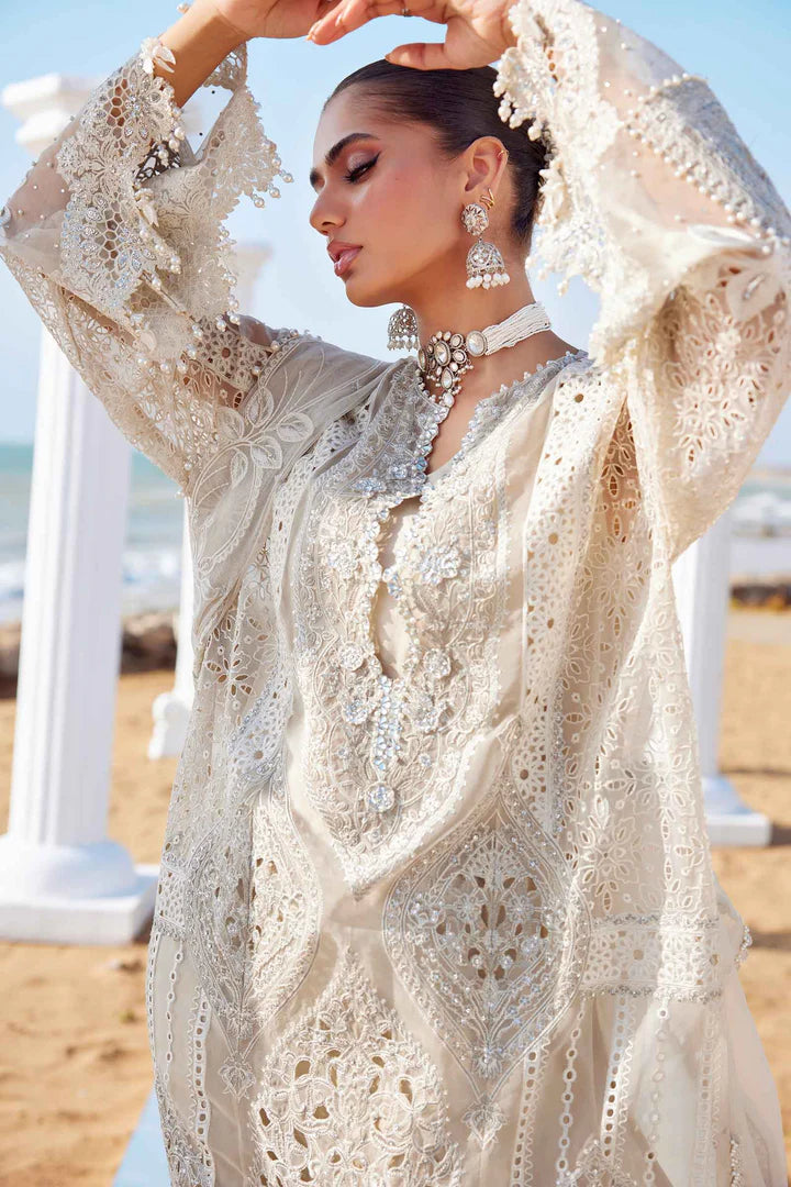 MARIA B LUXURY LAWN UNSTITCHED 2025 D-09