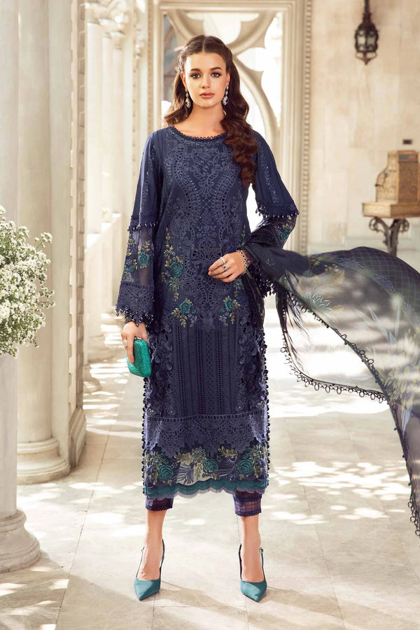 MARIA B EID LUXURY LAWN UN-STITCHED 3PC | D-09