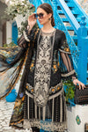 MARIA B LUXURY UN-STICHED 3 PC| 15B