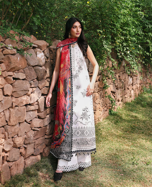 TALIA BY REPUBLIC UN-STITCHED 3PC | D1-B - Lunara