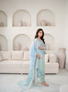 SAHOOR BY NOOR'S SEMI-STITCHED 3PC | D-01