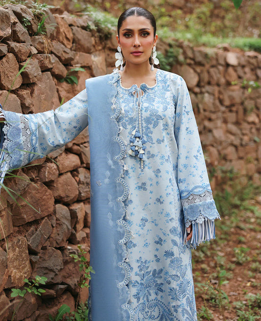 TALIA BY REPUBLIC UN-STITCHED 3PC | D2-B - Mireya
