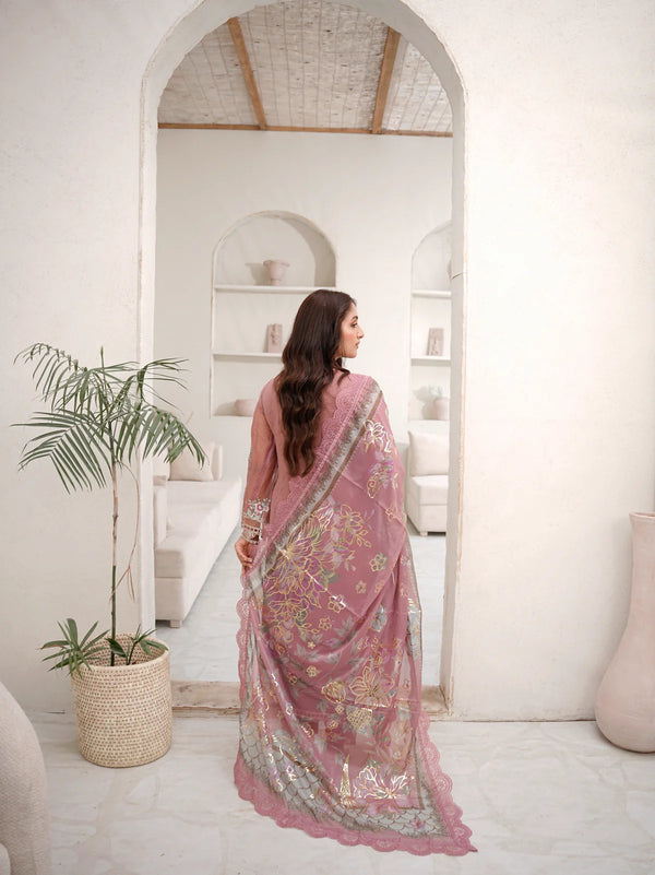 SAHOOR BY NOOR'S SEMI-STITCHED 3PC | D-02