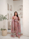 SAHOOR BY NOOR'S SEMI-STITCHED 3PC | D-02