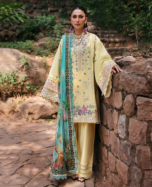 TALIA BY REPUBLIC UN-STITCHED 3PC | D3-A - Lina