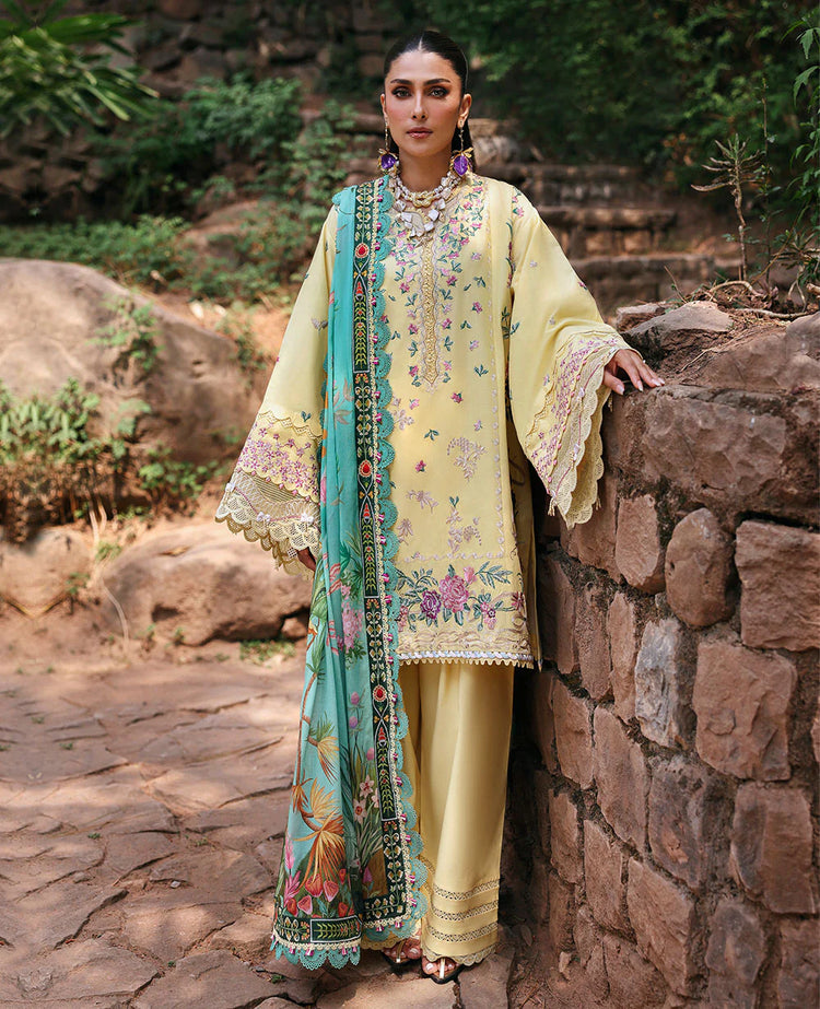 TALIA BY REPUBLIC UN-STITCHED 3PC | D3-A - Lina