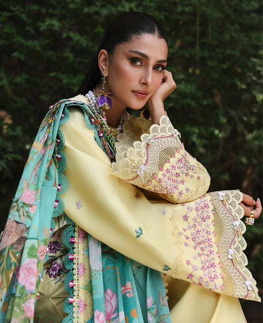 TALIA BY REPUBLIC UN-STITCHED 3PC | D3-A - Lina