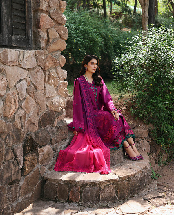 TALIA BY REPUBLIC UN-STITCHED 3PC | D7-B - Elin