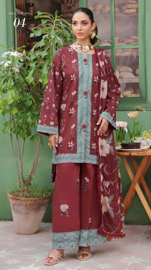 COCO BY ALZOHIAB LAWN CORDS -D04
