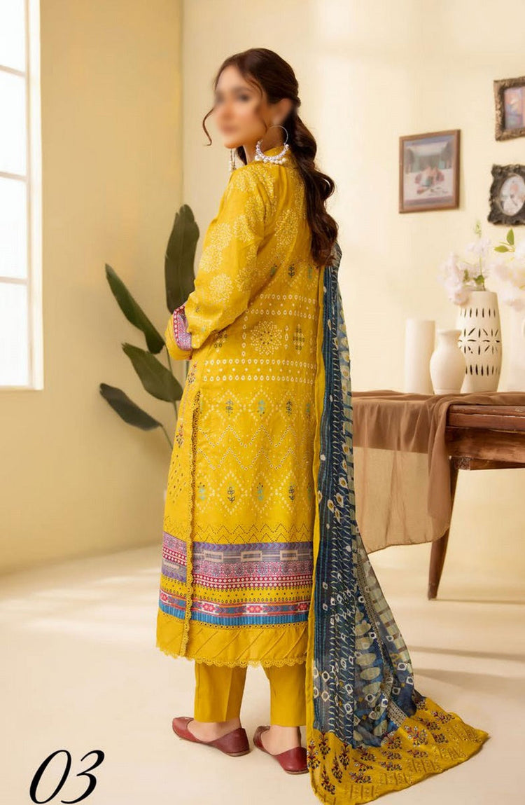 Mahees Ghazal Embroidered Lawn