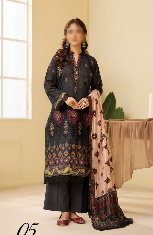 Mahees Ghazal Embroidered Lawn