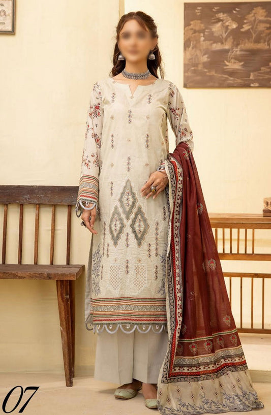 Mahees Ghazal Embroidered Lawn