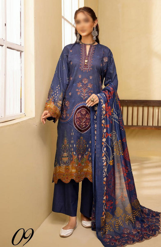 Mahees Ghazal Embroidered Lawn