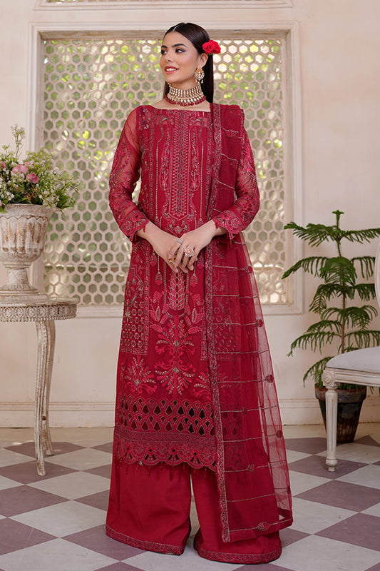 MISAAL BY MARYAM'S LUXURY CHIFFON 3PC SUITS M-301