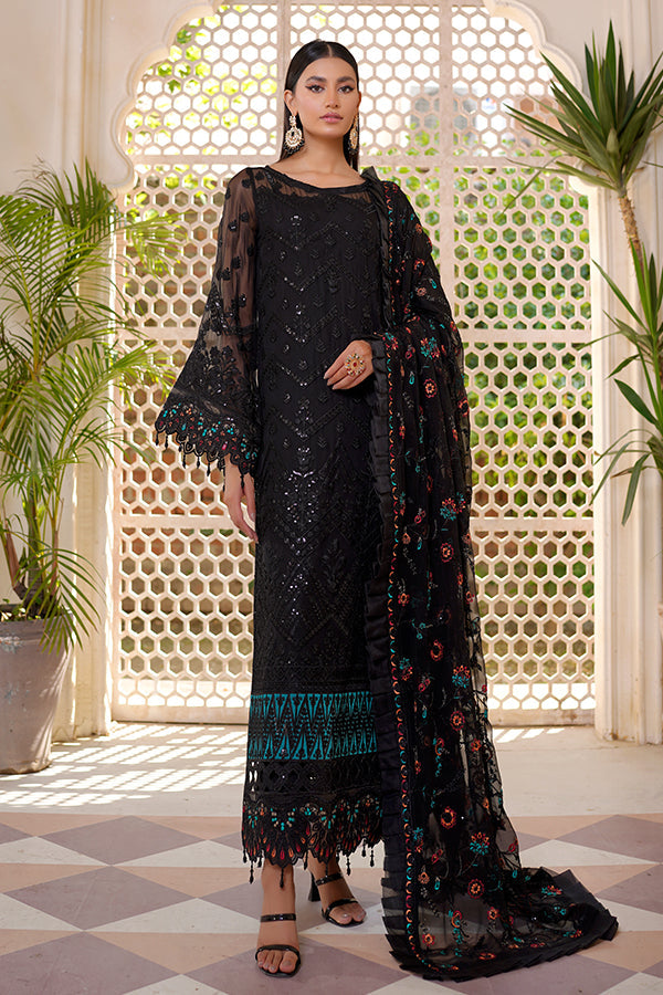 MISAAL BY MARYAM'S LUXURY CHIFFON 3PC SUITS M-310