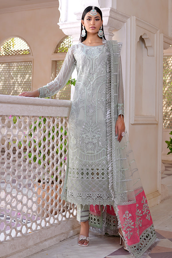 MISAAL BY MARYAM'S LUXURY CHIFFON 3PC SUITS M-305