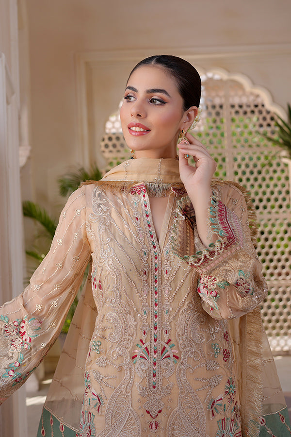 MISAAL BY MARYAM'S LUXURY CHIFFON 3PC SUITS M-309