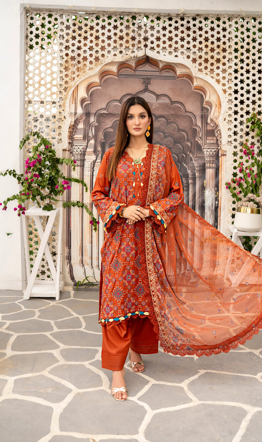 KIRAN BY ZAINAB FAZLANI LAWN | Mehrunisa