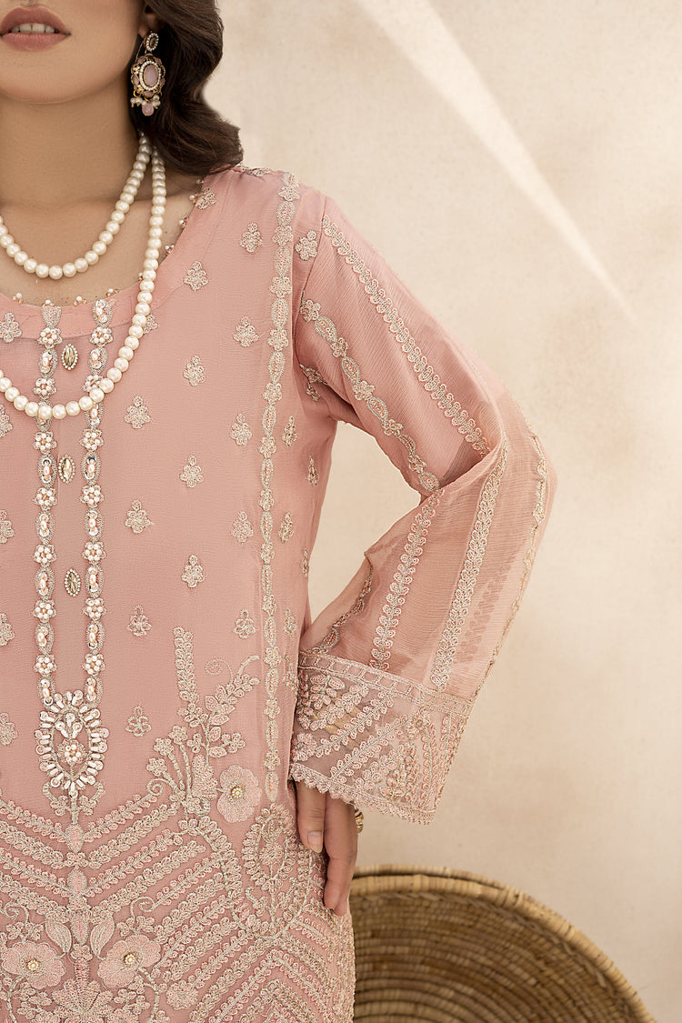 EMBROIDRED CHIFFON ZFHS-002