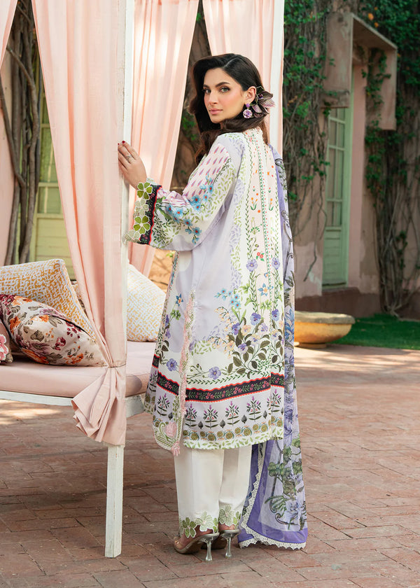 COCKTAIL BY SARDINIA UNSTITCHED LAWN 1004 LAVENDER LATTE