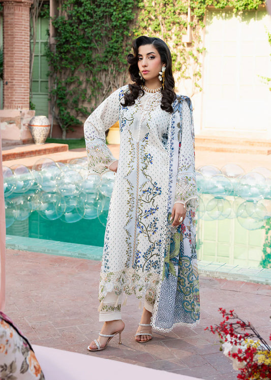 COCKTAIL BY SARDINIA UNSTITCHED LAWN 1005 PINA COLADA