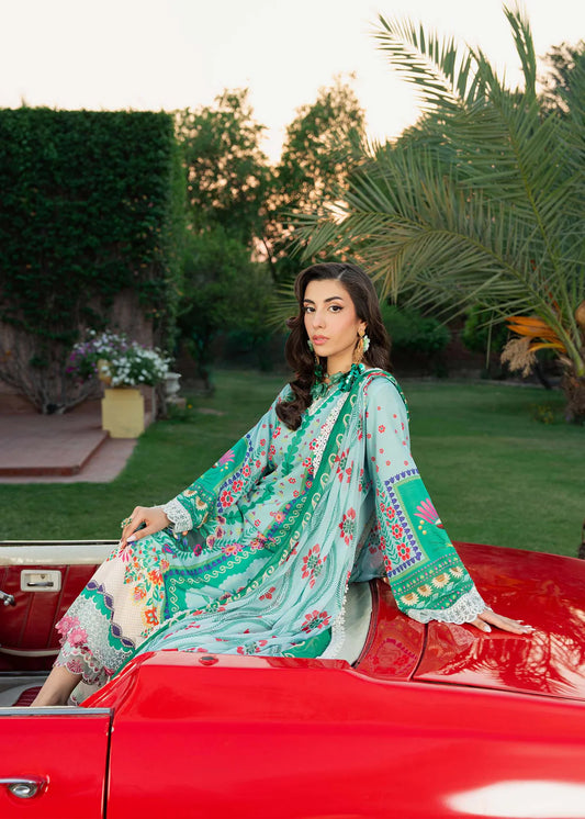COCKTAIL BY SARDINIA UNSTITCHED LAWN 1008 MOJITO