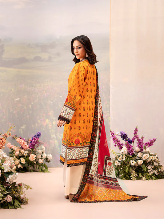RAHA BY RAJBARI LAWN UN-STITCHED 3PC | D-05