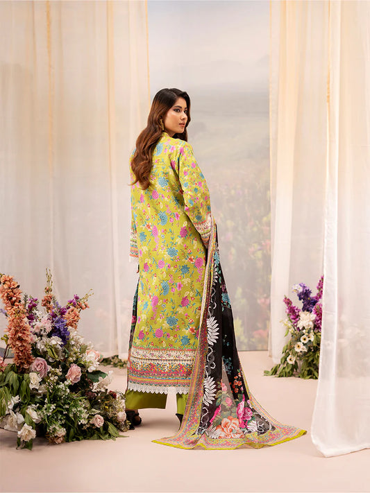 RAHA BY RAJBARI LAWN UN-STITCHED 3PC | D-06