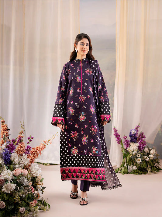 RAHA BY RAJBARI LAWN UN-STITCHED 3PC | D-04
