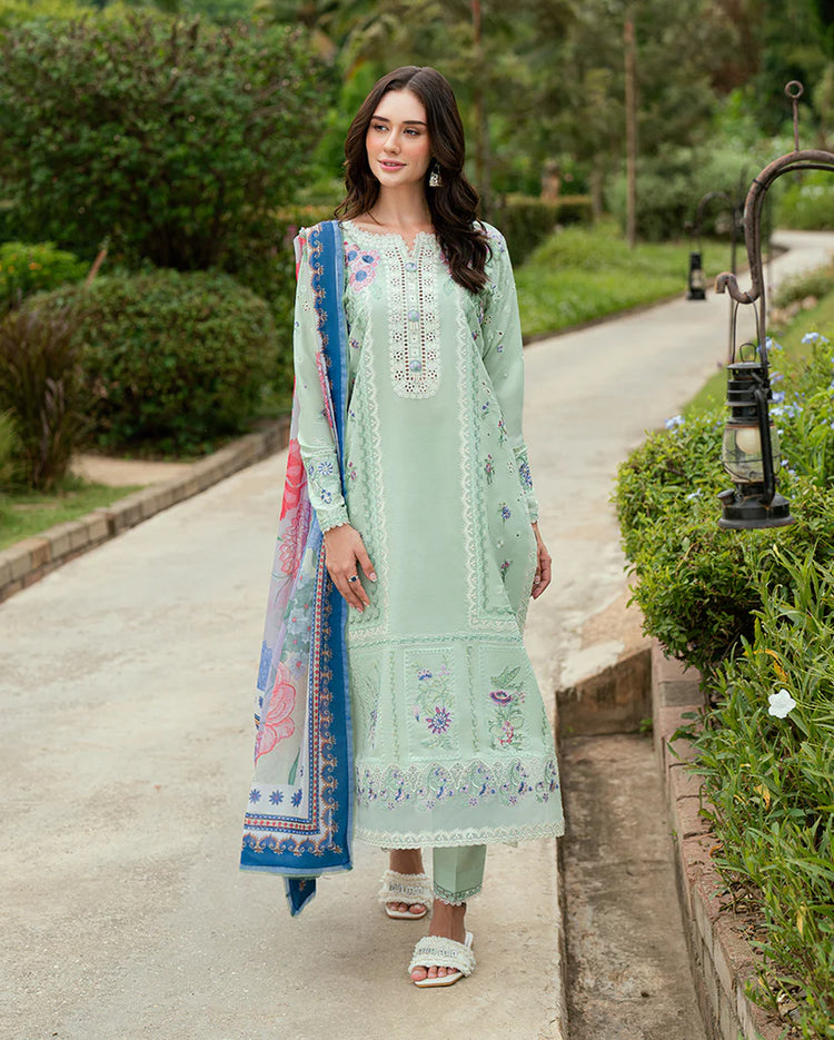 SUMMER REVERIE ROHEENAZ LUXURY LAWN (RUNSS250404A) VELOURA