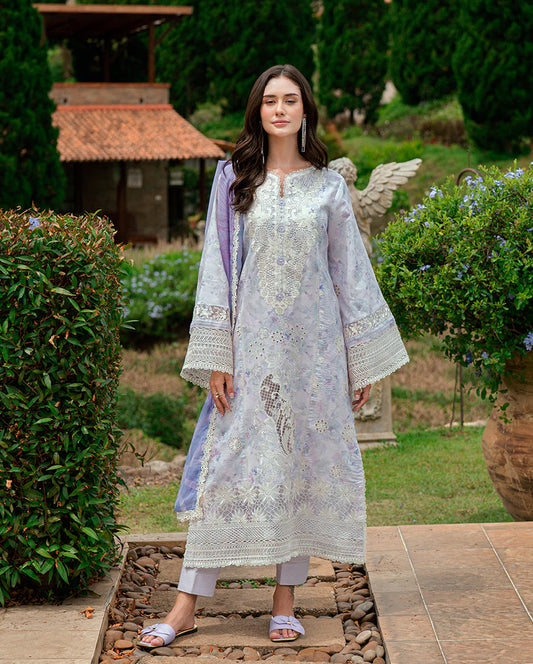 SUMMER REVERIE ROHEENAZ LUXURY LAWN (RUNSS250408B) FLORIN
