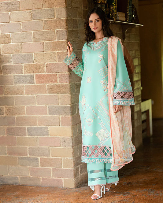 SUMMER REVERIE ROHEENAZ LUXURY LAWN (RUNSS250406A) RAVENA