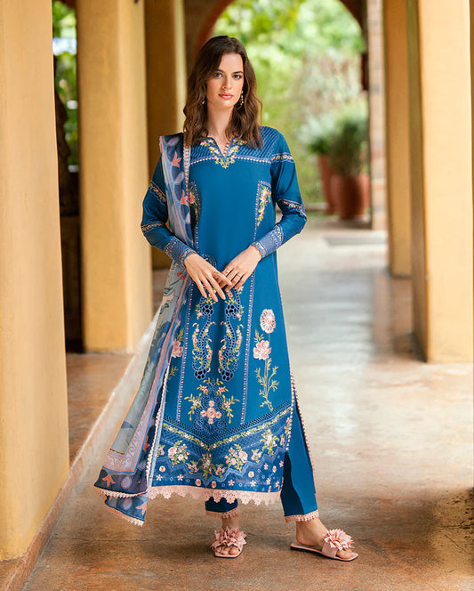 SUMMER REVERIE ROHEENAZ LUXURY LAWN (RUNSS250401A)) ISORIA