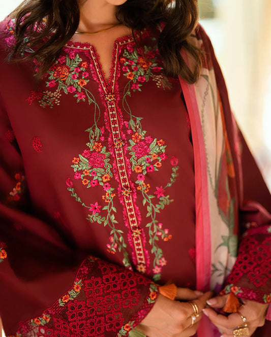 SUMMER REVERIE ROHEENAZ LUXURY LAWN (RUNSS250408B) CALIRA