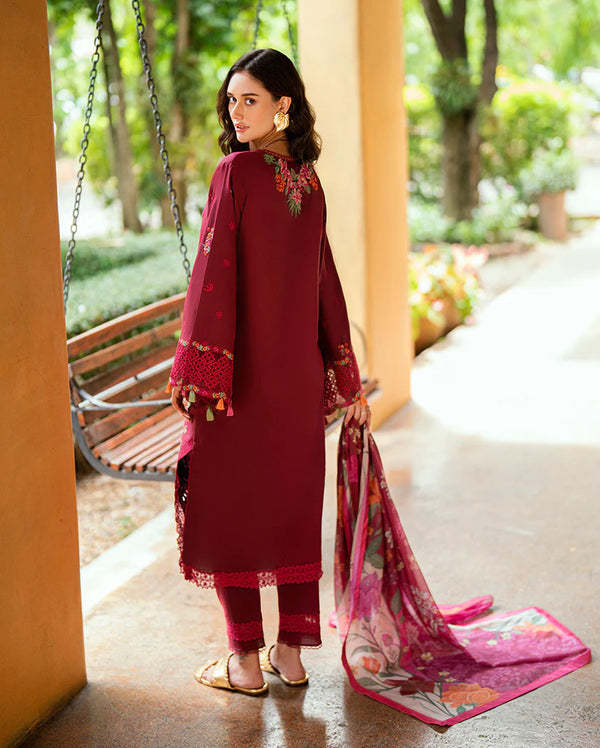 SUMMER REVERIE ROHEENAZ LUXURY LAWN (RUNSS250408B) CALIRA