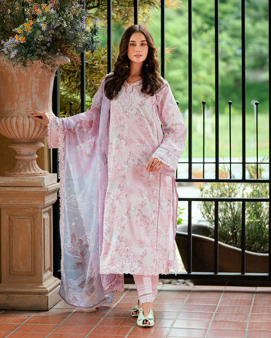 SUMMER REVERIE ROHEENAZ LUXURY LAWN (RUNSS250407B)) LYORA