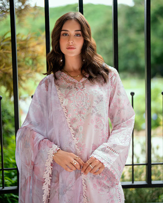 SUMMER REVERIE ROHEENAZ LUXURY LAWN (RUNSS250407B)) LYORA