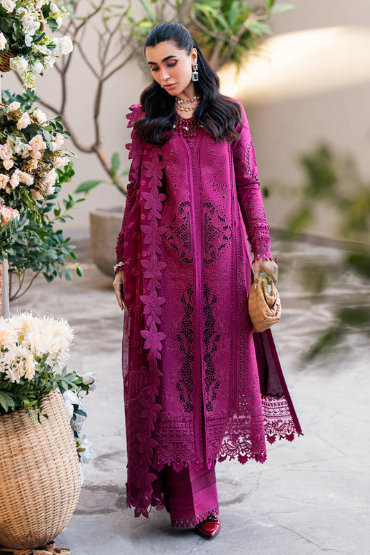 SAHIL LUXURY LAWN 2025-FK-11-VIOLET