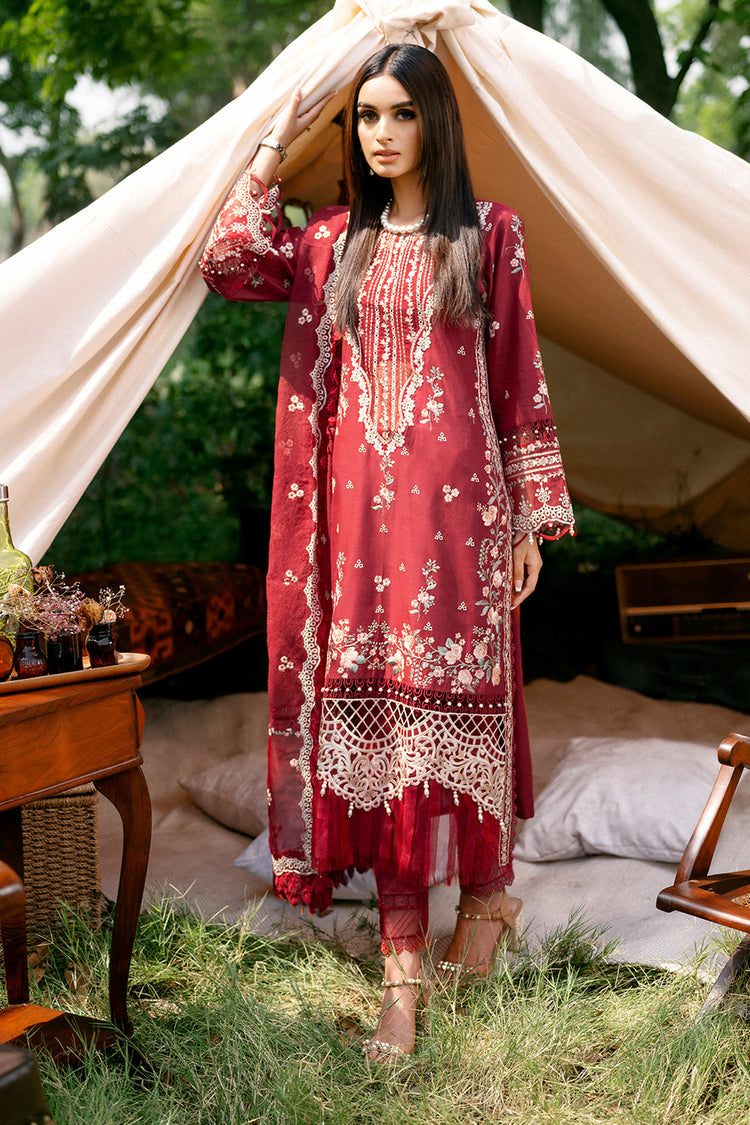 SARDINIA LUXURY LAWN UN-STITCHED 3PC | ROSABEL