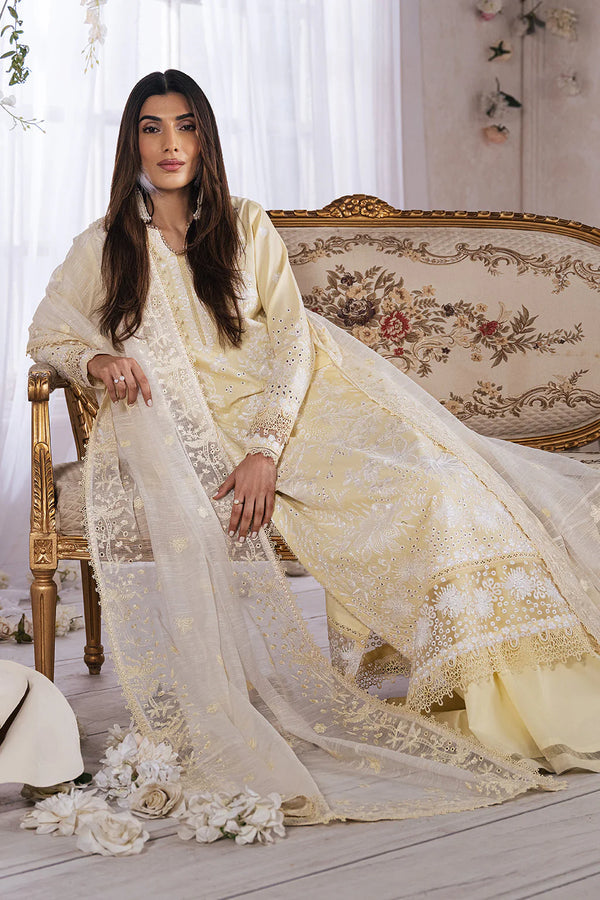 AYZEL EUDORA LUXURY LAWN| UN-STITCHED-3PC| AUREL